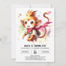 Buscar del mono invitaciones de cumpleaños Caprichoso