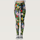 Buscar vegetariano leggings Rojo