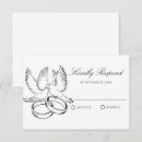 Buscar paloma tarjetas rsvp Minimalista