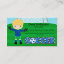 Buscar futbolista tarjetas de visita Profesional