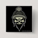 Buscar cráneo del dibujo animado chapas Cráneos