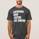Buscar bus driver camisetas Cruce