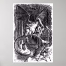 Buscar a través del espejo posters Ilustracion