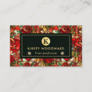 Buscar cristal tarjetas de visita Vintage