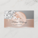 Buscar floral japonés tarjetas de visita Flor de cerezo