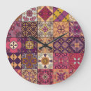 Buscar talavera relojes de pared Flor