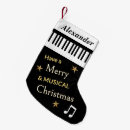 Buscar notas musicales calcetines navideños Amante de la música