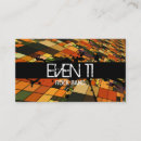 Buscar banda rock de tarjetas de visita Musical