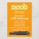 Buscar friki invitaciones Videojugador