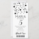 Buscar concierto de la música invitaciones Blanco y negro