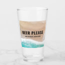 Buscar agua mar cerveza vasos Playa