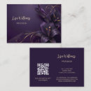 Buscar lilies tarjetas de visita Elegante