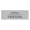 Buscar placas de identificación imanes Su logotipo aquí