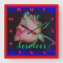 Buscar rose relojes de pared Bloom