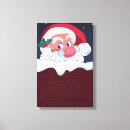 Buscar papá noel lienzos Chimenea