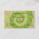 Buscar espiral verde tarjetas de visita Rosa