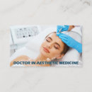Buscar dermatología tarjetas de visita Botox