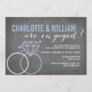 Buscar anillo de diamante invitaciones Moderno