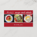 Buscar ensaladas tarjetas de visita General y unisex