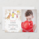 Buscar de boxeo invitaciones Para niños