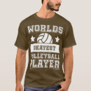 Buscar jugador de voleibol camisetas Verano