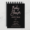 Buscar black white gold invitaciones Glam