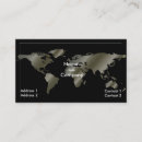 Buscar comercio internacional tarjetas de visita Mapa
