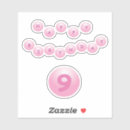 Buscar feliz cumpleaños en rosa pegatinas Para niños