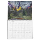 Buscar montañas calendarios Acuarela