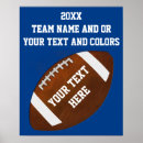 Buscar fútbol azul y blanco posters Para niños