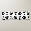 Buscar perro trineo cojines Blanco y negro