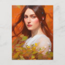 Buscar retrato de una mujer postales Señora