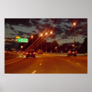 Buscar autopista posters Noche