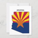Buscar bandera del estado de arizona postales Explosión de sol