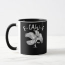 Buscar pájaro antiguo tazas F caw f