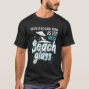 Buscar vidrio de la playa camisetas Mar