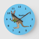 Buscar canguro relojes de pared Vida silvestre