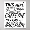 Buscar café divertido posters Para ella