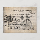 Buscar señal de mano postales Vintage