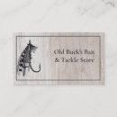 Buscar pesca deportiva tarjetas de visita Cebo