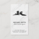 Buscar ejecutivo cuenta de tarjetas de visita Agente inmobiliario