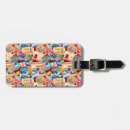 Buscar países etiquetas para maletas Rojo