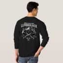 Buscar hachas cruzadas camisetas Leñador
