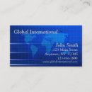 Buscar continentes tarjetas de visita Profesional