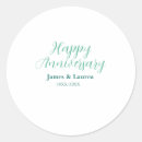 Buscar aniversario feliz pegatinas Caligrafía tipografía elegante romántica