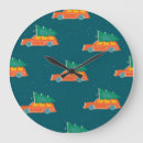 Buscar coche relojes de pared Ilustracion