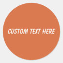 Buscar sólido pegatinas Naranja