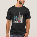 Buscar rascacielos de nueva york camisetas Edificios