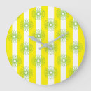 Buscar rayas modernas relojes de pared Estampado