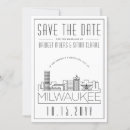 Buscar milwaukee invitaciones Guardar la fecha